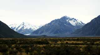 Foto, materieel, vrij, landschap, schilderstuk, bevoorraden foto,Mount Cook, , , , 