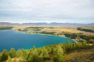 fotografia, materiale, libero il panorama, dipinga, fotografia di scorta,Lago Tekapo, , , , 