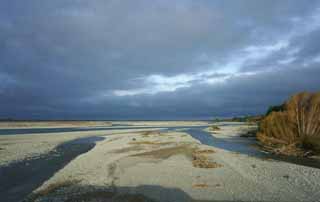 Foto, materieel, vrij, landschap, schilderstuk, bevoorraden foto,Rakaia River, , , , 