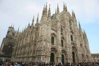 photo, la matire, libre, amnage, dcrivez, photo de la rserve,Vue sur la cathdrale Duomo de Milan, , , , 