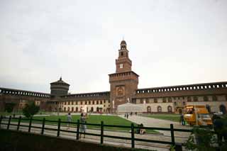 fotografia, materiale, libero il panorama, dipinga, fotografia di scorta,Il Castello Sforzesco, , , , 