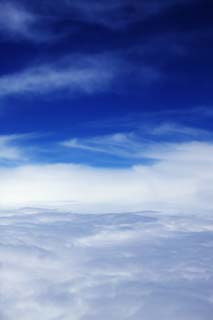 foto,tela,gratis,paisaje,fotografa,idea,Es un cielo azul en un mar de nubes, Nubes de seof, La estratosfera, Cielo azul, Nube