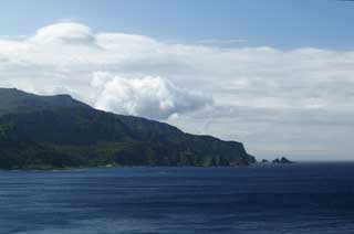 foto,tela,gratis,paisaje,fotografa,idea,El martimo de Shakotan Peninsula, Montaa, La orilla, El mar, Color azul