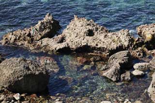 fotografia, materiale, libero il panorama, dipinga, fotografia di scorta,Piscina di marea, scogliera, Acqua, Transparence, onda