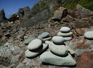 foto,tela,gratis,paisaje,fotografa,idea,Cimentacin con pilotes de - de piedra del esfuerzo ftil, Servicio Buddhist para nios abortados, Esfuerzo ftil, Guardideity de nios, Piedra