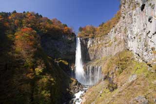 foto,tela,gratis,paisaje,fotografa,idea,El Kegon de luz del sol cae, Cascada, Arce, Cielo azul, Roca de Bave