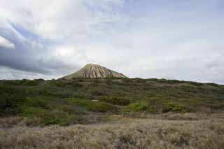 photo,material,free,landscape,picture,stock photo,Creative Commons,A rocky mountain, rocky mountain, desolateness, cloud, The earth