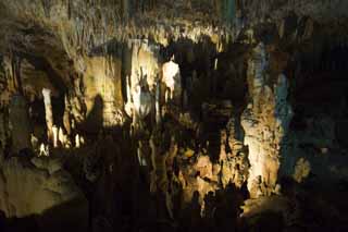 photo, la matire, libre, amnage, dcrivez, photo de la rserve,Caverne de la stalactite d'Ishigaki-jima le, caverne de la stalactite, Stalactite, Calcaire, caverne