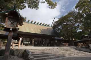 fotografia, material, livra, ajardine, imagine, proveja fotografia,Santurio de Atsuta-jingu, Santurio de Xintosmo, Orao, Xintosmo, Religio