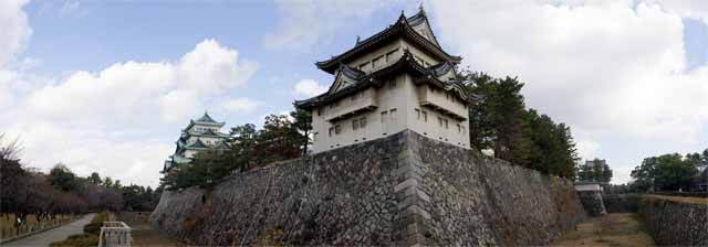 photo,material,free,landscape,picture,stock photo,Creative Commons,Nagoya-jo Castle, killer whale pike, castle, The castle tower, Ishigaki