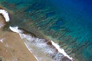 fotografia, materiale, libero il panorama, dipinga, fotografia di scorta,Blu della Guam, isola meridionale, ricorso, Tropicale, scogliera di corallo