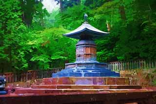 illust, , , , , ,  ,  , ., - shrine   Taho-nyorai Tosho-gu Shrine, ,   Taho-nyorai, Edo,  
