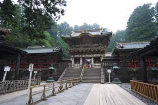 photo, la matire, libre, amnage, dcrivez, photo de la rserve,Le Tosho-gu Temple porte lgre positive, La porte lgre positive, patrimoine de l'humanit, sculpture, Je suis luxueux