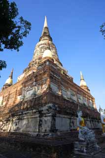 Foto, materieel, vrij, landschap, schilderstuk, bevoorraden foto,Che dag van Ayutthaya, Pagoda, Tempel, Boeddhist afbeelding, Ayutthaya verblijft