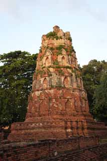 photo, la matire, libre, amnage, dcrivez, photo de la rserve,Wat Phra Mahathat, L'hritage culturel de Monde, Bouddhisme, pagode, Ayutthaya reste