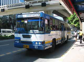 fotografia, materiale, libero il panorama, dipinga, fotografia di scorta,Un autobus tailandese, autobus, AUTOBUS, Trasporto pubblico, 