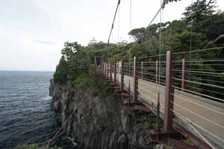 photo,material,free,landscape,picture,stock photo,Creative Commons,Jogasakikaigan suspension bridge, bascule bridge, suspension bridge, , 