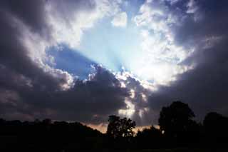 Foto, materiell, befreit, Landschaft, Bild, hat Foto auf Lager,Eine Stimme vom Himmel, Wolke, Stiel des Lichtes, Die Sonne, Helligkeit