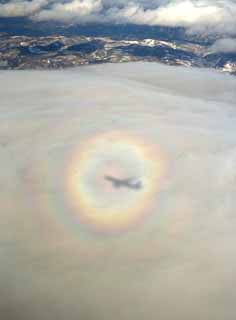 fotografia, materiale, libero il panorama, dipinga, fotografia di scorta,fenomeno di fantasma di brocken, Gloria, alone, , Il tempo