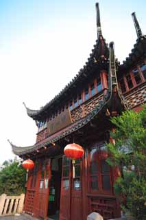 fotografia, materiale, libero il panorama, dipinga, fotografia di scorta,Yu Yuan / cuore di una pergola di lago, YuYuan, , , Edificio cinese