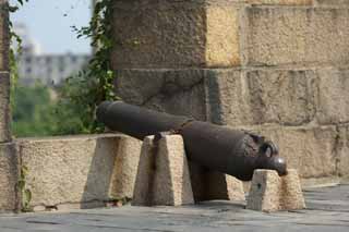 photo, la matire, libre, amnage, dcrivez, photo de la rserve,Le canon de la porte du comit, arme, canon, Une embrasure, Affaires militaires