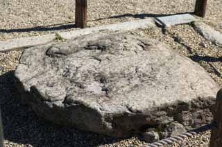 Foto, materieel, vrij, landschap, schilderstuk, bevoorraden foto,Horyu-ji Tempel adoratie stenig, Boeddhisme, Boeddhist gedenkteken dienst, De tuin maken, Voortuin