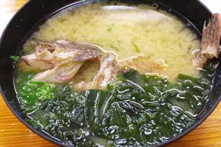 , , , , ,  .,miso  ,  , Miso soup, Seaweed, rockfish
