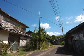 fotografia, material, livra, ajardine, imagine, proveja fotografia,Um fim do despovoamento, cidade de fantasma, Uma aldeia abandonada, O despovoamento, O fim