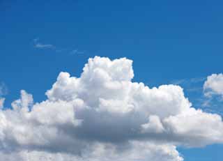 Foto, materiell, befreit, Landschaft, Bild, hat Foto auf Lager,Eine Wolke des Sommers, blauer Himmel, thunderhead, Im Sommer, Sonnenlicht