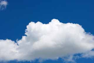 Foto, materieel, vrij, landschap, schilderstuk, bevoorraden foto,Een wolk van de zomer, Blauwe lucht, Thunderhead, In de zomer, Zonnelicht