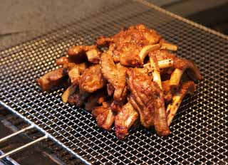 photo,material,free,landscape,picture,stock photo,Creative Commons,Calbee with the bone, Roasted meat, Calbee, Meat, Meat with the bone
