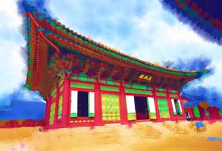 illust, , , , , ,  ,  , .,Sajeongjeonof Kyng-bokkung,  ,  , Confucianism,   