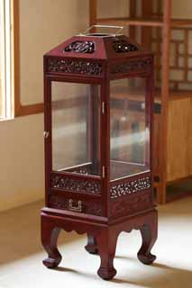 fotografia, material, livra, ajardine, imagine, proveja fotografia,Moblia de Kyng-bokkung,  feito de madeira, Copo, lanterna, abajur