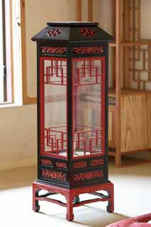 fotografia, material, livra, ajardine, imagine, proveja fotografia,Moblia de Kyng-bokkung,  feito de madeira, Copo, lanterna, abajur