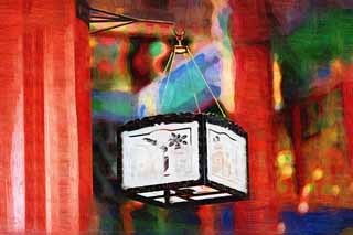 illustration,material,free,landscape,picture,painting,color pencil,crayon,drawing,Illumination of Kunjongjon, lamp, world heritage, King, 