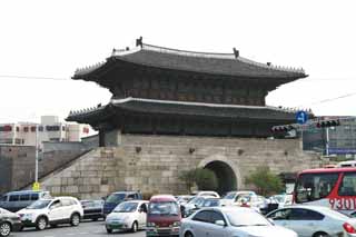 photo,material,free,landscape,picture,stock photo,Creative Commons,Dongdaemun, Jongno area, Heunginjimun, Tokyo University gate market, Dongdaemun-sijang