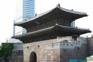 photo,material,free,landscape,picture,stock photo,Creative Commons,Dongdaemun, Jongnoarea, Heunginjimun, Tokyo University gate market, Dongdaemun-sijang