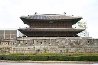 photo,material,free,landscape,picture,stock photo,Creative Commons,Dongdaemun, Jongnoarea, Heunginjimun, Tokyo University gate market, Dongdaemun-sijang