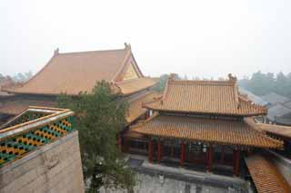 photo,material,free,landscape,picture,stock photo,Creative Commons,Summer Palace cloud of exhaust buttocks, Roof, Tile, Architecture, World Heritage