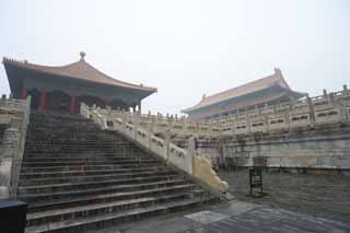 photo,material,free,landscape,picture,stock photo,Creative Commons,Forbidden City neutralization of the buttocks, The wooden building, Hua cover the buttocks, Palace, Stairs