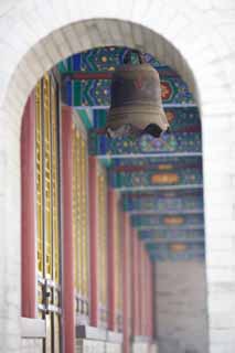 photo, la matire, libre, amnage, dcrivez, photo de la rserve,Corridor  Temple de Grande Bont et Misricorde, Cloche, Couleur pleine, Vote, La fentre