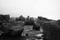 photo,material,free,landscape,picture,stock photo,Creative Commons,Hashikui-iwa in the rain, coast, rock, , 