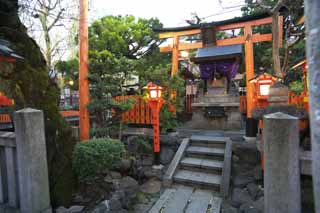 photo, la matire, libre, amnage, dcrivez, photo de la rserve,Tatsumi DAIMYOJIN, Temple, Chien du raton, Divertissement, Gion