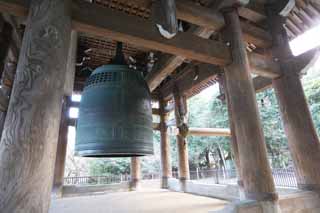 photo, la matire, libre, amnage, dcrivez, photo de la rserve,Chionin Institut grand clocher, Bouddhisme, HOUNEN, Cloche pendante, Temple Zen