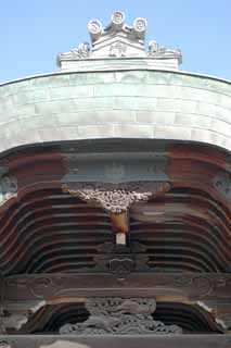 photo,material,free,landscape,picture,stock photo,Creative Commons,Imperial envoy Kodaiji Temple Gate, Fretwork, Paulownia striated, Japanese culture, ..