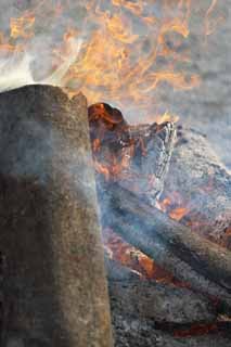 Foto, materiell, befreit, Landschaft, Bild, hat Foto auf Lager,Heiliges Feuer, Flamme, Feuer, Brennholz, Enjou