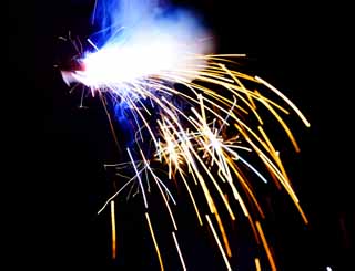 photo,material,free,landscape,picture,stock photo,Creative Commons,The ray of light of fireworks, Fireworks, Gunpowder, Play, toy