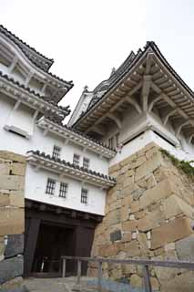 foto,tela,gratis,paisaje,fotografa,idea,Himeji - Castle de jo, Cuatro tesoros nacionales Castle, Sadanori Akamatsu, Shigetaka Kuroda, Hideyoshi Hashiba