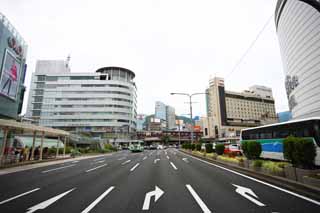 Foto, materiell, befreit, Landschaft, Bild, hat Foto auf Lager,Die Sannomiya-Station Quadrat, Sannomiya, Abteilungsladen, Im Stadtzentrum, Kansai