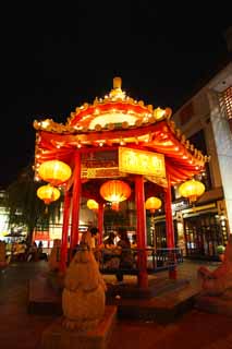 photo,material,free,landscape,picture,stock photo,Creative Commons,Kobe Nankinmachi, Chinatown, An arcade, Downtown, China